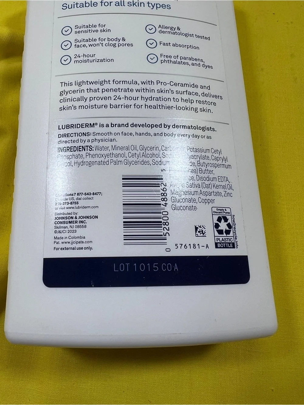 Lubriderm Daily Moisture Lotion 24 oz
